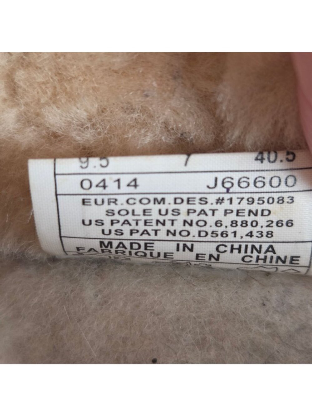 Merrell Encore Ice Suede Slip On w/ Faux Fur Lining Taupe Size 9.5 - Picture 12 of 14